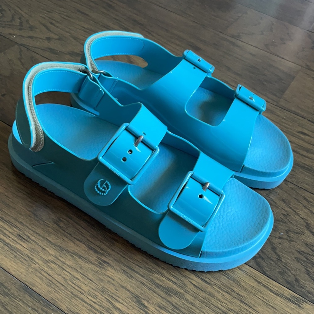 Gucci Rubber “Dad Sandals” sz. 39
